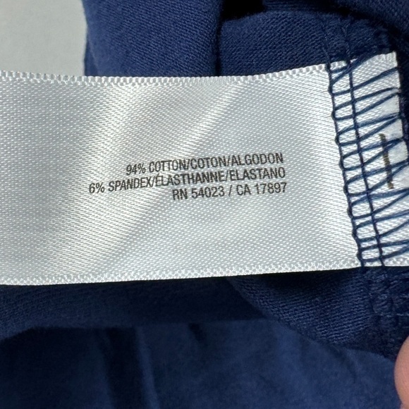 Old Navy 2 Tank Tops Red Ribbed "Need Coffee" and Navy Blue Tank Women's Medium - Picture 11 of 12